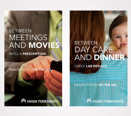 Between meetings and movies refill a prescription. Between day care and dinner check lab results.