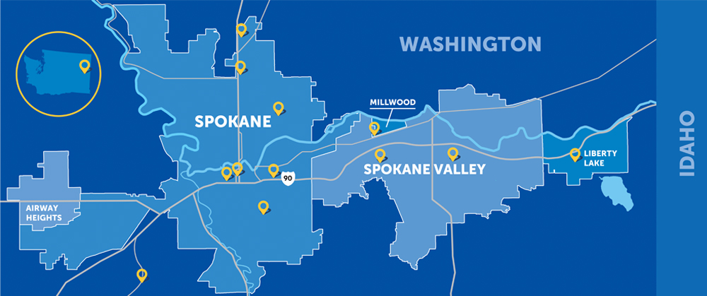 Branded Bank Locations Map